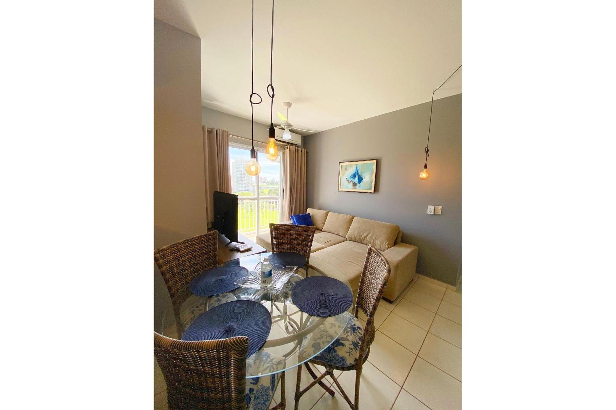 Apto Com 2 Quartos Prox Ao Rib Shopping. Wifi + Ac Apartment Ribeirao Preto Luaran gambar